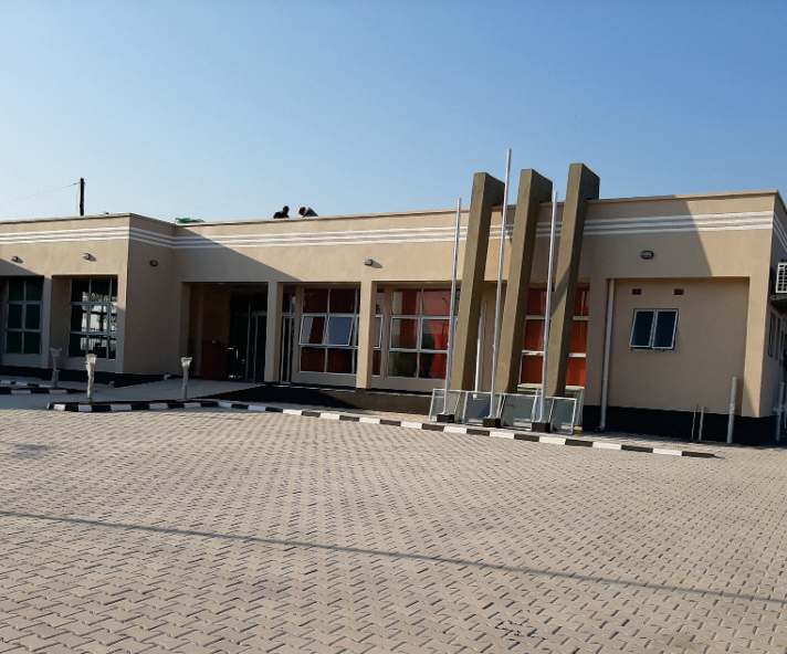 Area Office — Entrance Elevation
