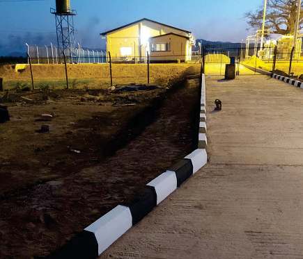 Access Roads & Kerbing